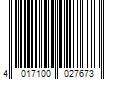 Barcode Image for UPC code 4017100027673