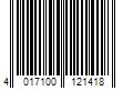 Barcode Image for UPC code 4017100121418