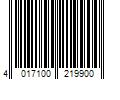 Barcode Image for UPC code 4017100219900