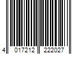 Barcode Image for UPC code 4017212222027