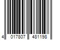 Barcode Image for UPC code 4017807481198