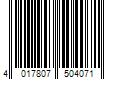 Barcode Image for UPC code 4017807504071