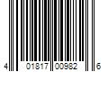 Barcode Image for UPC code 401817009826