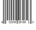 Barcode Image for UPC code 402009261893