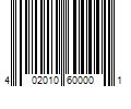 Barcode Image for UPC code 402010600001