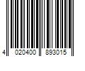 Barcode Image for UPC code 4020400893015