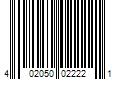 Barcode Image for UPC code 402050022221. Product Name: 