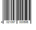 Barcode Image for UPC code 4021097000595