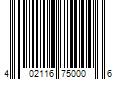 Barcode Image for UPC code 402116750006