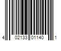 Barcode Image for UPC code 402133011401