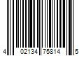 Barcode Image for UPC code 402134758145