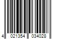 Barcode Image for UPC code 4021354034028