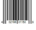 Barcode Image for UPC code 402166011508