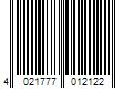 Barcode Image for UPC code 4021777012122