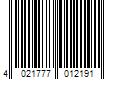 Barcode Image for UPC code 4021777012191