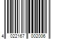 Barcode Image for UPC code 4022167002006