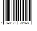 Barcode Image for UPC code 4023121004029