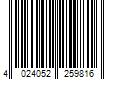 Barcode Image for UPC code 4024052259816