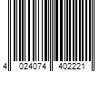 Barcode Image for UPC code 4024074402221