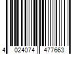 Barcode Image for UPC code 4024074477663