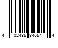 Barcode Image for UPC code 402485345544