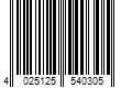 Barcode Image for UPC code 4025125540305