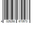 Barcode Image for UPC code 4025258670573