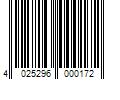 Barcode Image for UPC code 4025296000172