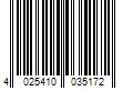 Barcode Image for UPC code 4025410035172