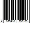 Barcode Image for UPC code 4025410755100