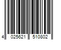 Barcode Image for UPC code 4025621510802