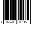 Barcode Image for UPC code 4025700001450