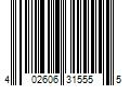 Barcode Image for UPC code 402606315555