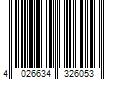 Barcode Image for UPC code 4026634326053