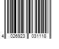 Barcode Image for UPC code 4026923031118