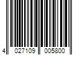 Barcode Image for UPC code 4027109005800