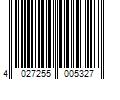 Barcode Image for UPC code 4027255005327