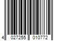 Barcode Image for UPC code 4027255010772