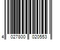 Barcode Image for UPC code 4027800020553