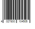 Barcode Image for UPC code 4027800104505