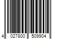 Barcode Image for UPC code 4027800509904