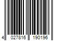 Barcode Image for UPC code 4027816190196