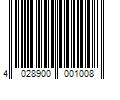 Barcode Image for UPC code 4028900001008