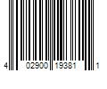 Barcode Image for UPC code 402900193811