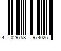 Barcode Image for UPC code 4029758974025