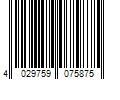 Barcode Image for UPC code 4029759075875