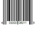 Barcode Image for UPC code 403000060119