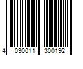 Barcode Image for UPC code 4030011300192