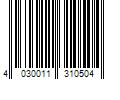 Barcode Image for UPC code 4030011310504