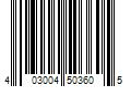 Barcode Image for UPC code 403004503605